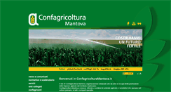 Desktop Screenshot of confagricolturamantova.it